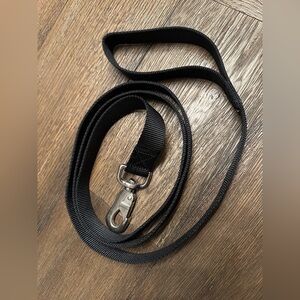 Black Nylon Dog Leash
